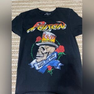 Cute poison band tee shirt size s men